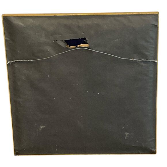 Phoenix Bird Silk Embroidery Custom Framed Rich Gold Royal Blue Asian Style - Picture 6 of 7